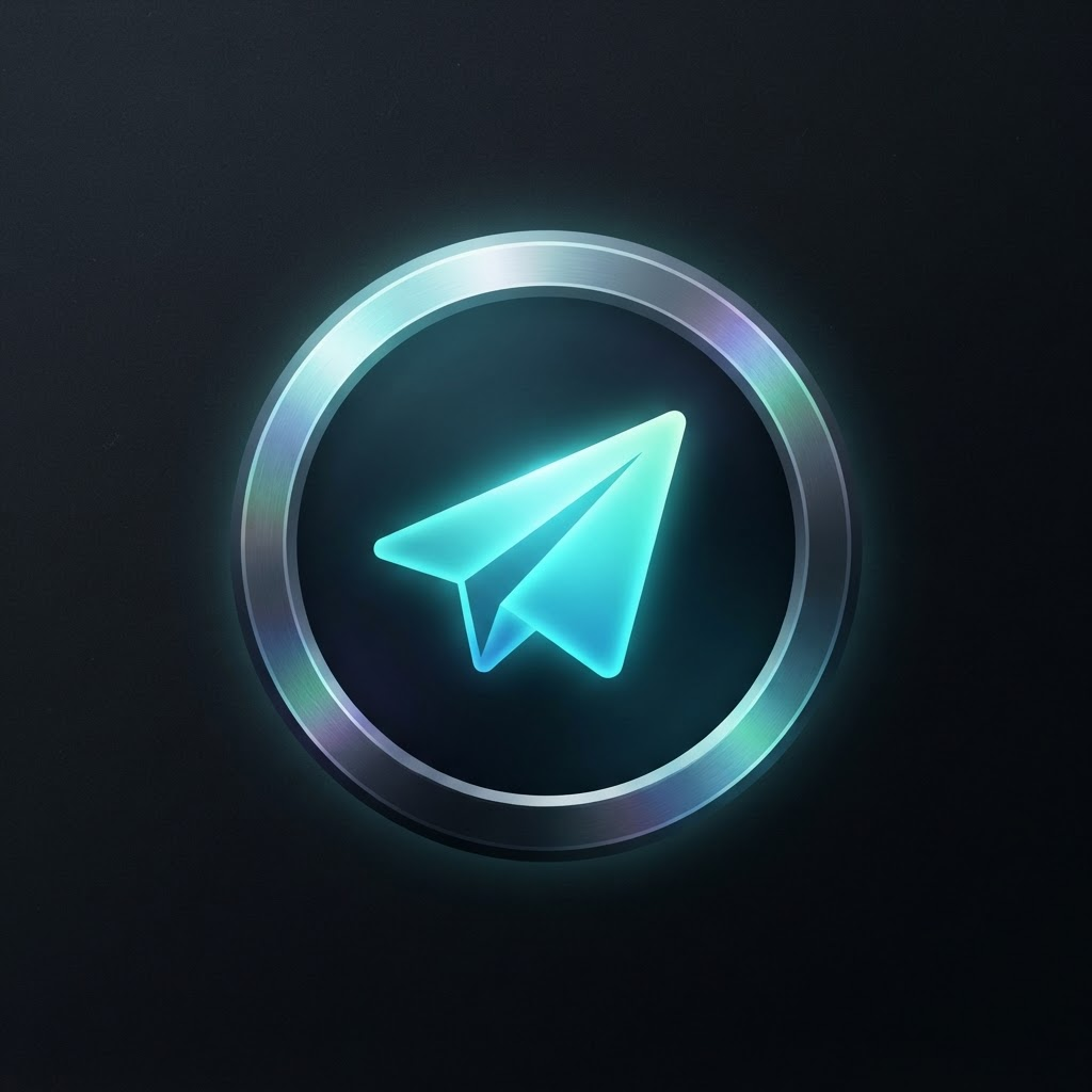 A luminous paper airplane representing sending a beam
